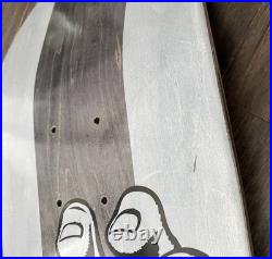 Santa Cruz Rare Screaming Hand Gray Striped 8.5x32 Skateboard Deck