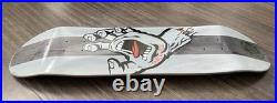 Santa Cruz Rare Screaming Hand Gray Striped 8.5x32 Skateboard Deck