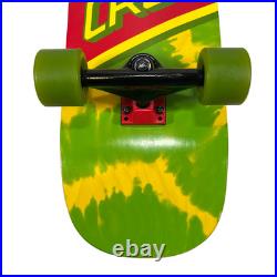 Santa Cruz Rasta Tie Dye 8.79 Street Cruiser Complete Skateboard