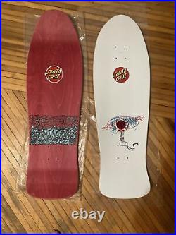 Santa Cruz Reissue Old School Skateboard TWO DECK COMBO Slasher And Atomic Man