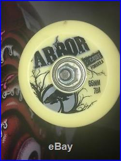 Santa Cruz Rob Roksopp RED Face 80's Reissue New Sealed with Arbor 78a Wheels