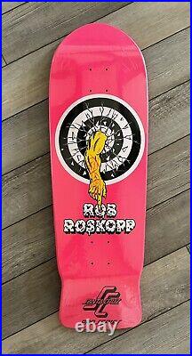 Santa Cruz Rob Roskopp 1 Target Reissue Skateboard Deck Pink New Kendall Grosso