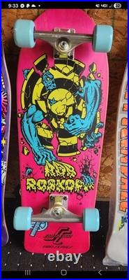 Santa Cruz Rob Roskopp Complete Target 3 Reissue Skateboard Deck Pro Series