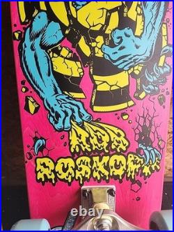 Santa Cruz Rob Roskopp Complete Target 3 Reissue Skateboard Deck Pro Series
