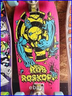 Santa Cruz Rob Roskopp Complete Target 3 Reissue Skateboard Deck Pro Series