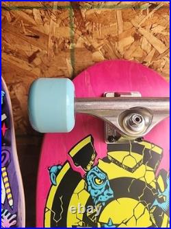 Santa Cruz Rob Roskopp Complete Target 3 Reissue Skateboard Deck Pro Series