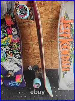 Santa Cruz Rob Roskopp Complete Target 3 Reissue Skateboard Deck Pro Series
