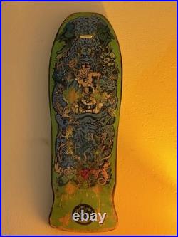 Santa Cruz Rob Roskopp Double Kick Skateboard Deck Vintage
