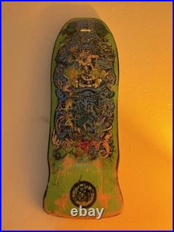 Santa Cruz Rob Roskopp Double Kick Skateboard Deck Vintage