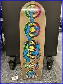 Santa Cruz Rob Roskopp Evolution Pre-issue. Skateboard Deck