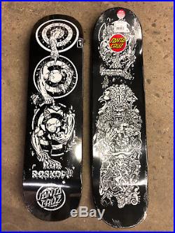 Santa Cruz Rob Roskopp Evolution Skateboard Deck Set of 2 Limited Edition