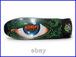 Santa Cruz Rob Roskopp Eye 10 Reissue Skateboard Deck UV Reactive NEW IN SHRINK