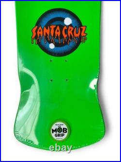 Santa Cruz Rob Roskopp Eye 10 Reissue Skateboard Deck UV Reactive NEW IN SHRINK