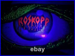 Santa Cruz Rob Roskopp Eye 10 Reissue Skateboard Deck UV Reactive NEW IN SHRINK