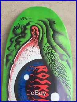 Santa Cruz Rob Roskopp Eye 30 Years Skateboard Deck Green Reissue NOS 2003