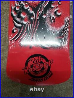 Santa Cruz Rob Roskopp Eye Red Reissue Skateboard Deck
