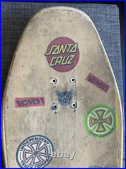 Santa Cruz Rob Roskopp Eye Reissue Skateboard Deck `Used`