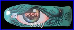 Santa Cruz Rob Roskopp Eye Skateboard Deck Teal