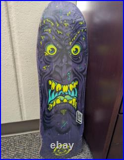 Santa Cruz Rob Roskopp Face 2022 Reissue Skateboard Deck Purple Matte Finish