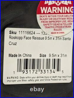 Santa Cruz Rob Roskopp Face 2022 Reissue Skateboard Deck Purple Matte Finish