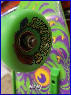 Santa Cruz Rob Roskopp Face Green Reissue Skateboard Complete Phillips