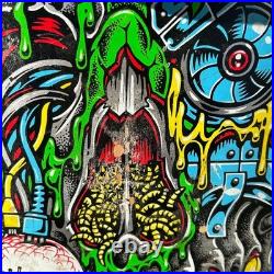 Santa Cruz Rob Roskopp Face III Complete Skateboard Used