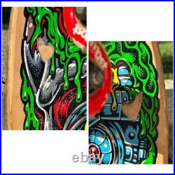 Santa Cruz Rob Roskopp Face III Complete Skateboard Used