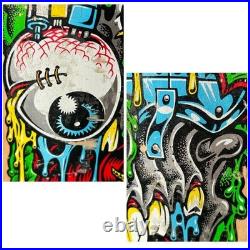 Santa Cruz Rob Roskopp Face III Complete Skateboard Used