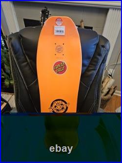Santa Cruz Rob Roskopp Face Orange Reissue Skateboard Deck 9.5 Jim Phillips