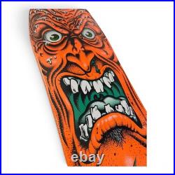 Santa Cruz Rob Roskopp Face Orange Reissue Skateboard Deck 9.5 Jim Phillips
