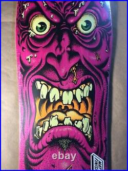 Santa Cruz Rob Roskopp Face Pink Reissue Skateboard Deck Jim Phillips Art