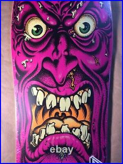 Santa Cruz Rob Roskopp Face Pink Reissue Skateboard Deck Jim Phillips Art