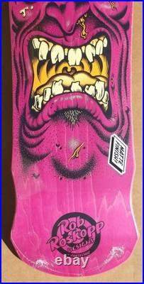 Santa Cruz Rob Roskopp Face Pink Reissue Skateboard Deck Phillips