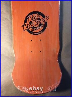 Santa Cruz Rob Roskopp Face Pink Stain Reissue Skateboard Deck Jim Phillips Art