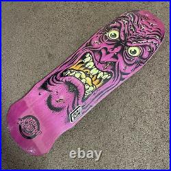 Santa Cruz Rob Roskopp Face Purple Pink Reissue Skateboard deck 9.5 new