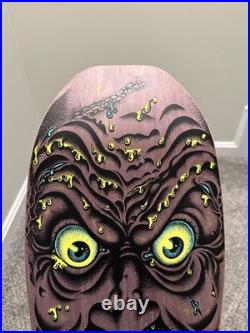 Santa Cruz Rob Roskopp Face Purple Stain 2022 Reissue Skateboard Deck