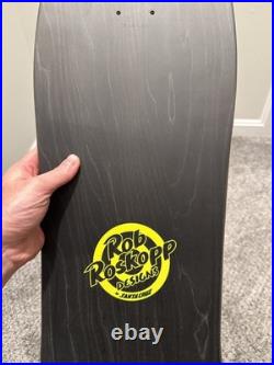 Santa Cruz Rob Roskopp Face Purple Stain 2022 Reissue Skateboard Deck