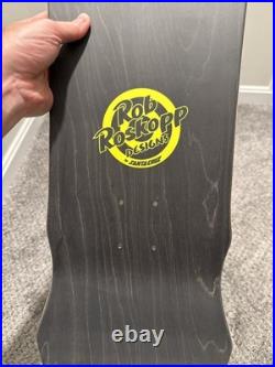 Santa Cruz Rob Roskopp Face Purple Stain 2022 Reissue Skateboard Deck
