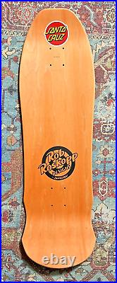 Santa Cruz Rob Roskopp Face RARE Pink stain Skateboard Deck Jim Phillips Art