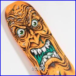 Santa Cruz Rob Roskopp Face Reissue Skateboard Deck 9.5 Orange Jim Phillips Art