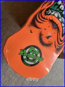 Santa Cruz Rob Roskopp Face Reissue Skateboard Deck 9.5 Orange Jim Phillips Art