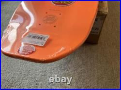 Santa Cruz Rob Roskopp Face Reissue Skateboard Deck 9.5 Orange Jim Phillips Art