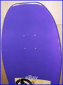 Santa Cruz Rob Roskopp Face Reissue Skateboard Deck Rare Purple