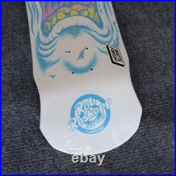 Santa Cruz, Rob Roskopp, Face, Reissue Skateboard, RARE White, Matte Finish, NIS