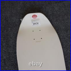 Santa Cruz, Rob Roskopp, Face, Reissue Skateboard, RARE White, Matte Finish, NIS