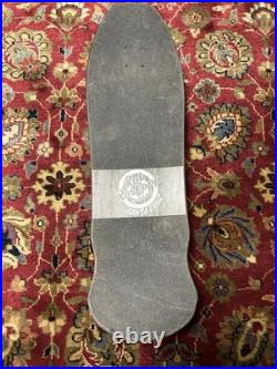 Santa Cruz Rob Roskopp Face Skateboard Deck 2011 Reissue Black/Grey Stain