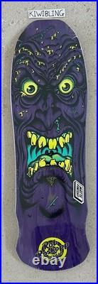Santa Cruz Rob Roskopp Face Skateboard Deck Purple Jim Philips Art