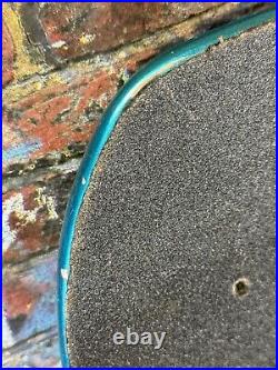 Santa Cruz Rob Roskopp Face Skateboard Deck Reissue (Blue)(Used With Grip Tape)