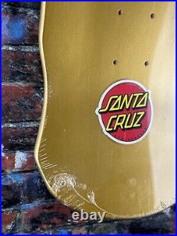 Santa Cruz Rob Roskopp Face Skateboard Deck Reissue (Gold Foil In Shrink)