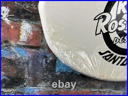 Santa Cruz Rob Roskopp Face Skateboard Deck Reissue (White In Shrink)